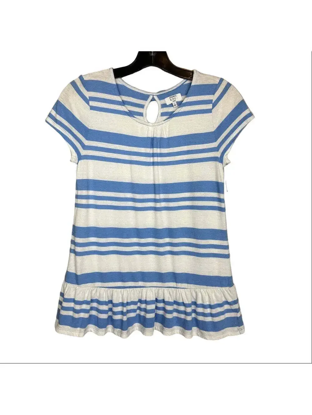 Crown & Ivy Kids Short Sleeve Top Girl's Size Large